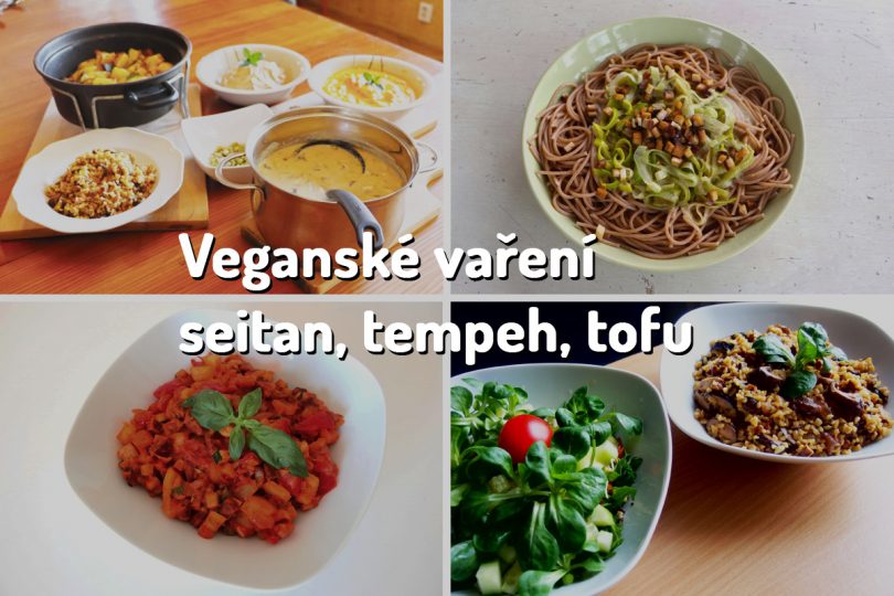 Veganské vaření - seitan, tofu nebo tempeh