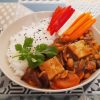 Tofu „čína“ s rýží