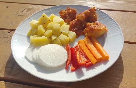 Pikatní květáková "křidélka"